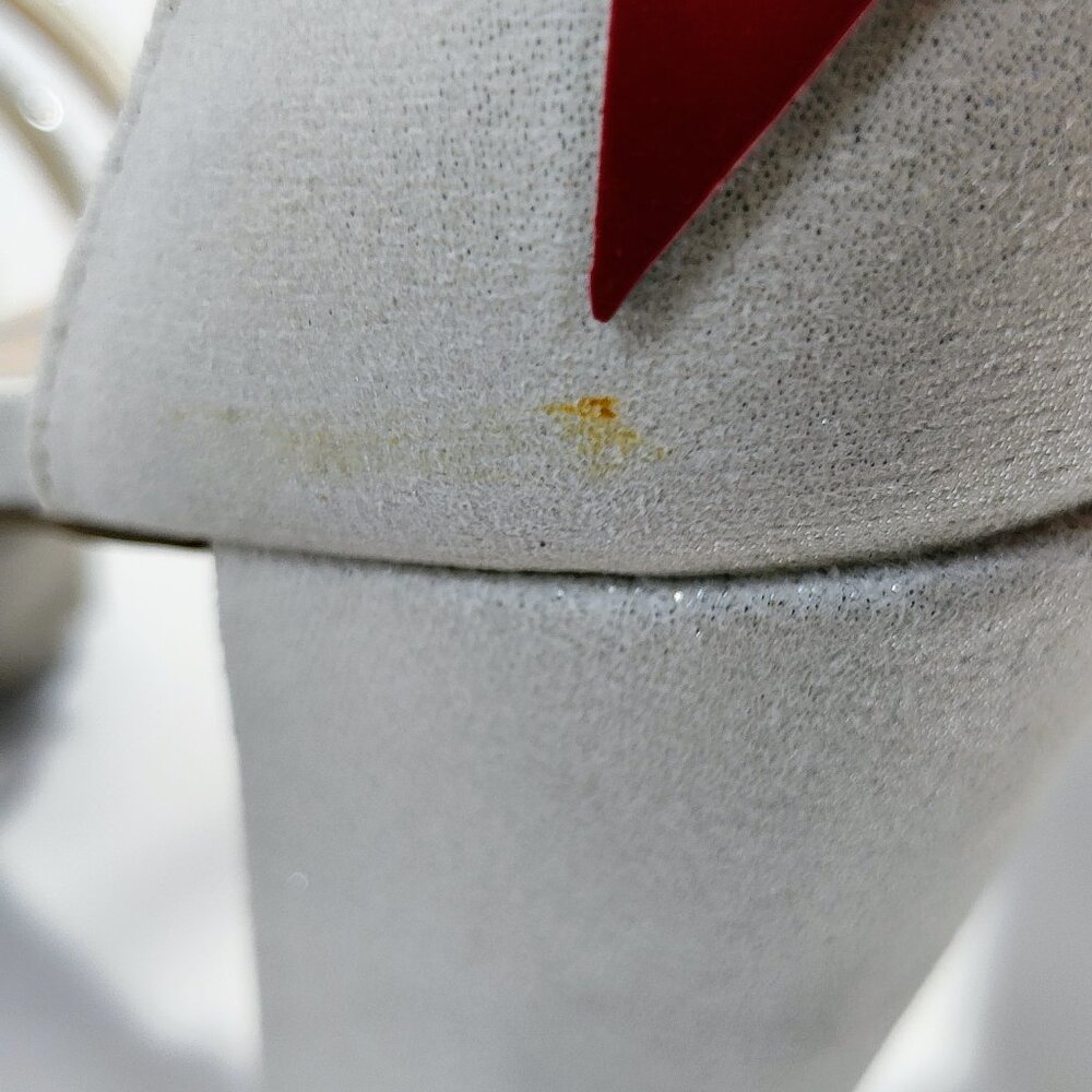 Sugar Women's Size 10M Petal‎ White Shimmer Block Heels NWOT - Picture 12 of 13